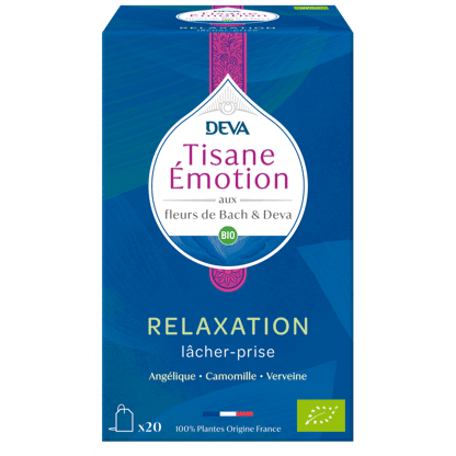 Tisane Emotion Relaxation Bio - Fleurs de Bach et Deva